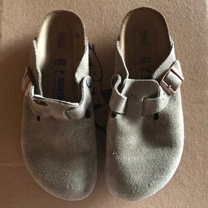 Birkenstock Suede Clogs